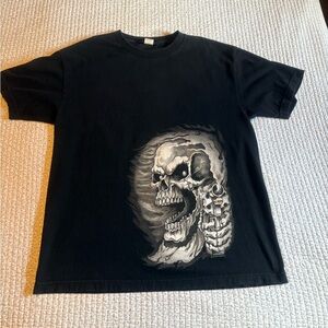 Hot Leathers Motorcycle Skull Shirt